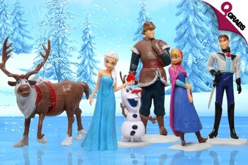 From QR49 Play with Elsa, Anna & the Entire Frozen Gang with Your Very Own Play Set! (Up to QR198 Value)